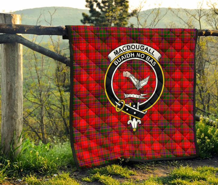 Scottish MacDougall Modern Clan Crest Tartan Quilt Tartan Plaid 6