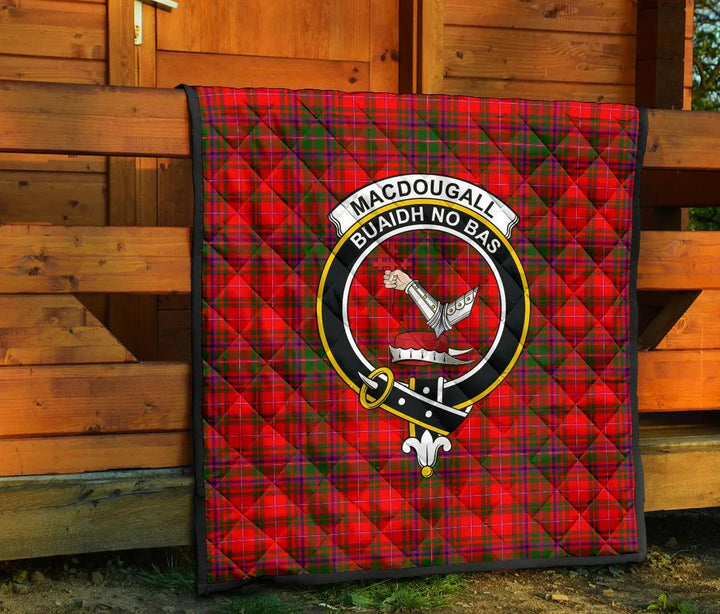 Scottish MacDougall Modern Clan Crest Tartan Quilt Tartan Plaid 7
