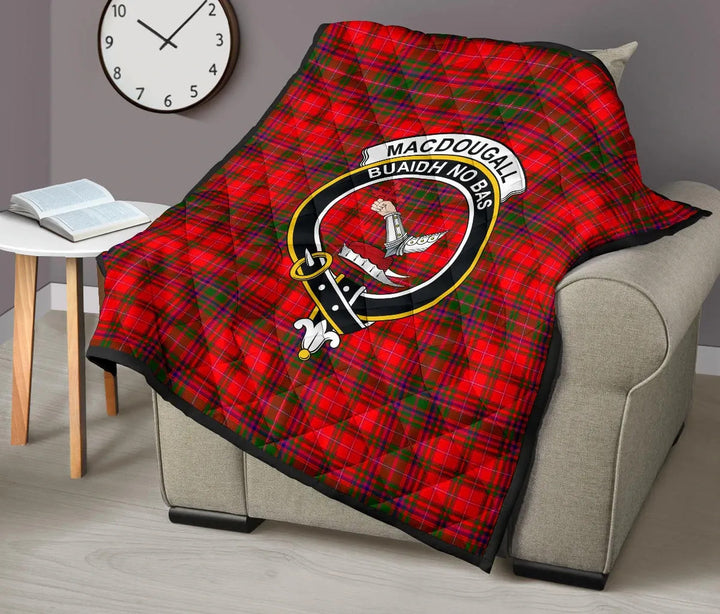 Scottish MacDougall Modern Clan Crest Tartan Quilt Tartan Plaid 9