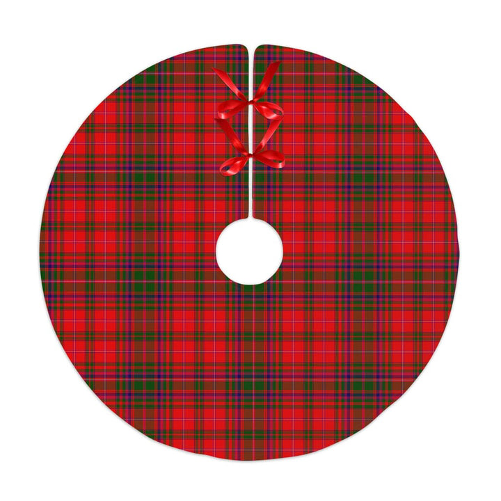 Scottish MacDougall Modern Clan Tartan Christmas Tree Skirt No Tassels 1 Tartan Plaid