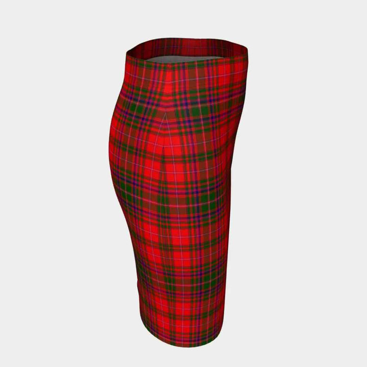 Scottish MacDougall Modern Clan Tartan Fitted Skirt Tartan Plaid 3