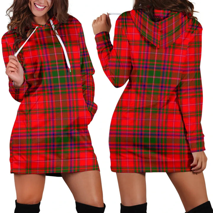 Scottish MacDougall Modern Clan Tartan Hoodie Dress