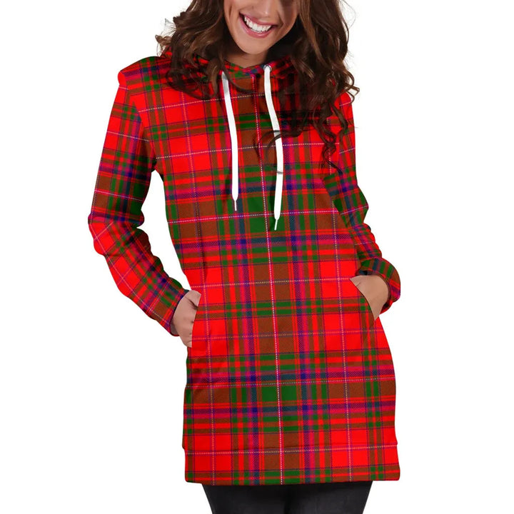 Scottish MacDougall Modern Clan Tartan Hoodie Dress