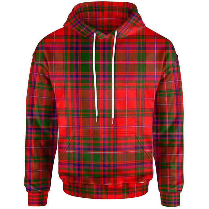 Scottish MacDougall Modern Clan Tartan Hoodie Front Side Tartan Plaid