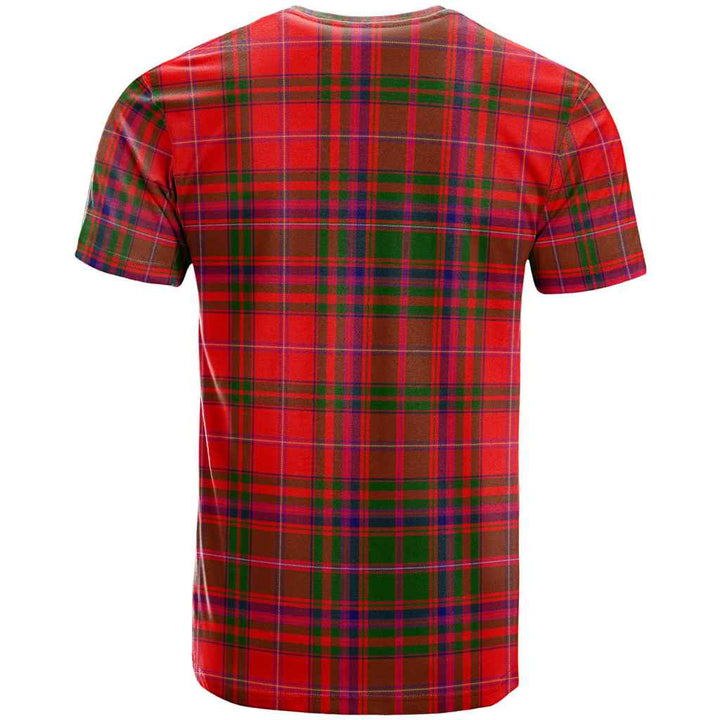 Scottish MacDougall Modern Clan Tartan T-Shirt Back Side Tartan Plaid