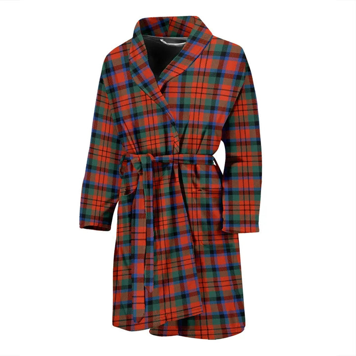 Scottish MacDuff Ancient Clan Tartan Bathrobe 1