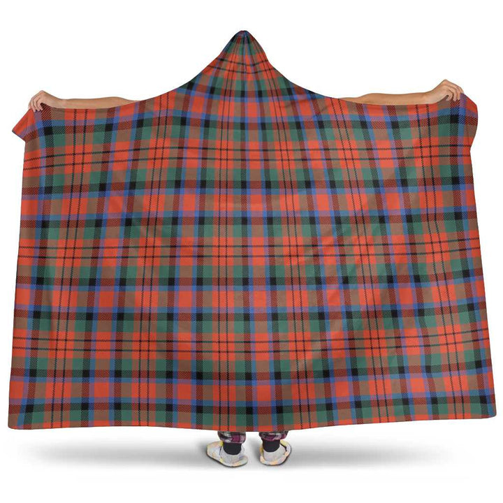 Scottish MacDuff Ancient Clan Tartan Hooded Blanket Tartan Plaid 1