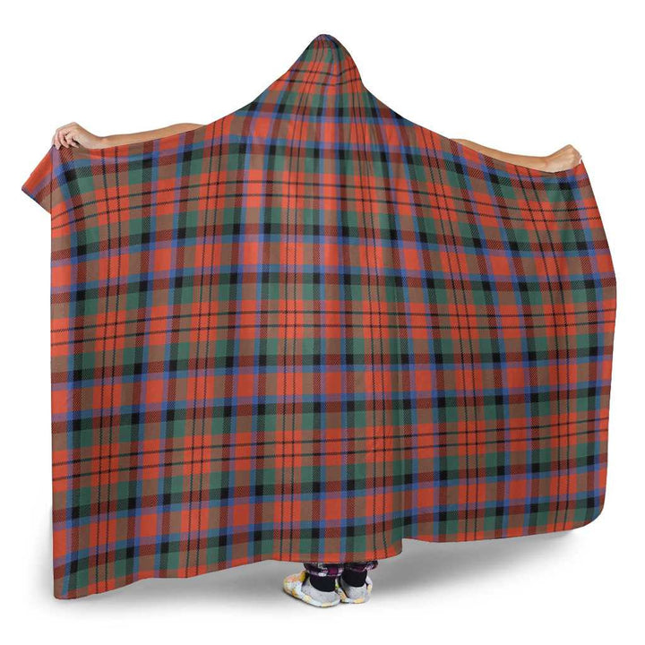 Scottish MacDuff Ancient Clan Tartan Hooded Blanket Tartan Plaid 2
