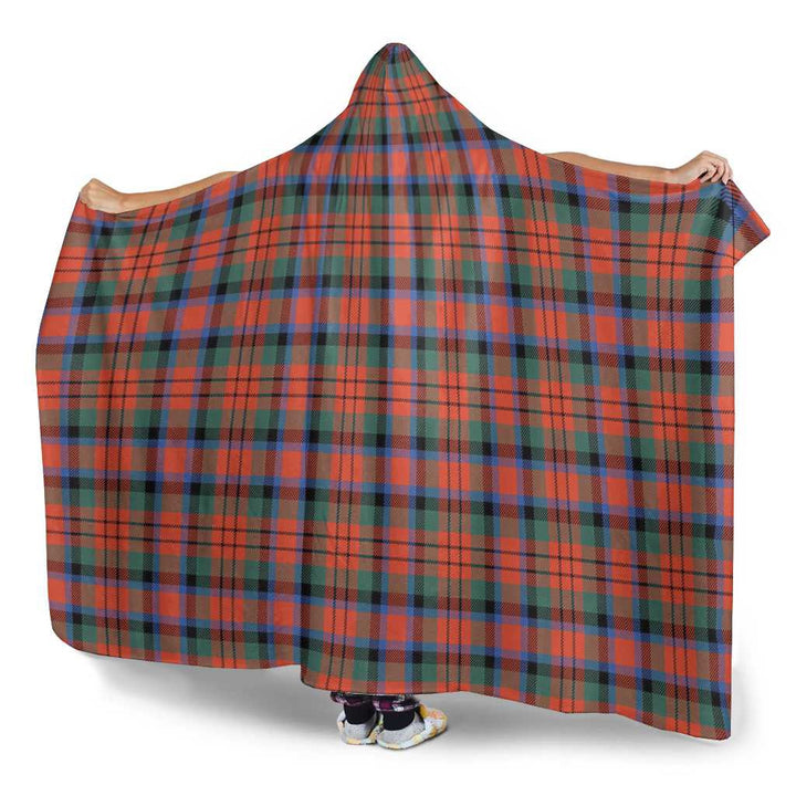 Scottish MacDuff Ancient Clan Tartan Hooded Blanket Tartan Plaid 3