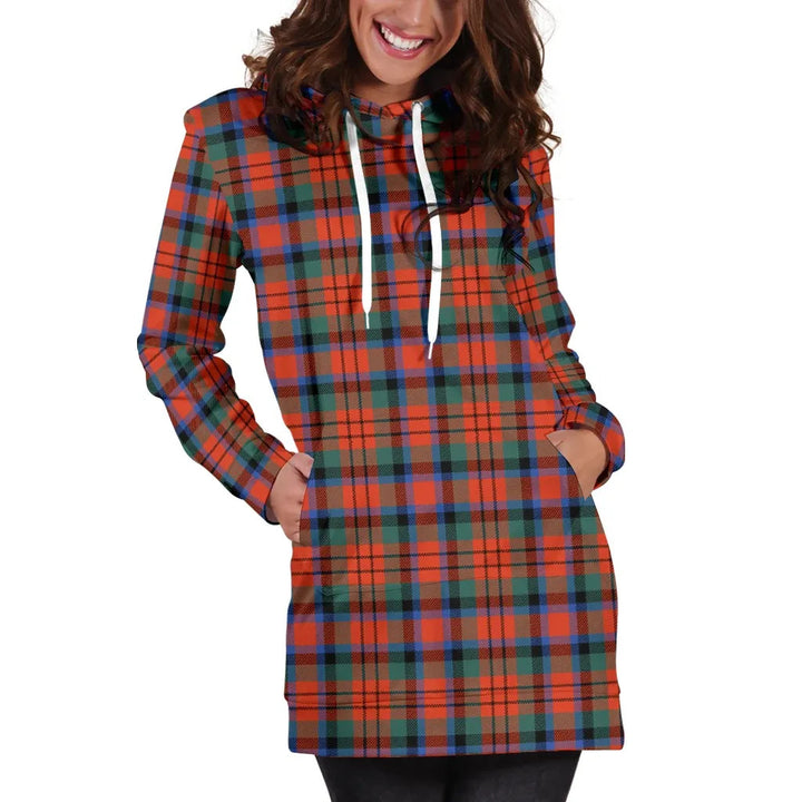 Scottish MacDuff Ancient Clan Tartan Hoodie Dress