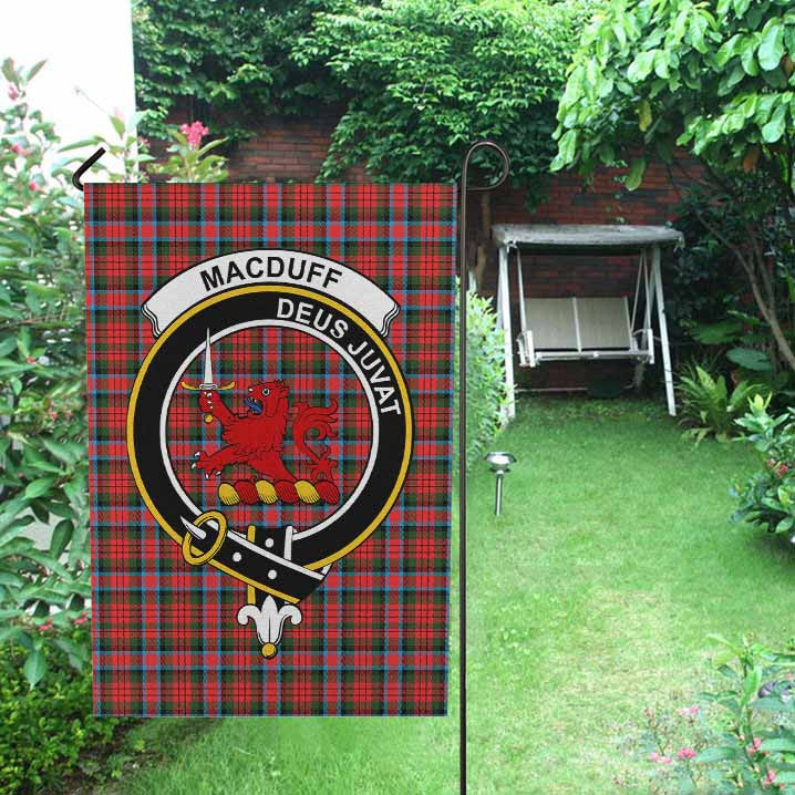 Scottish MacDuff Clan Crest Tartan Garden Flag Tartan Plaid 2
