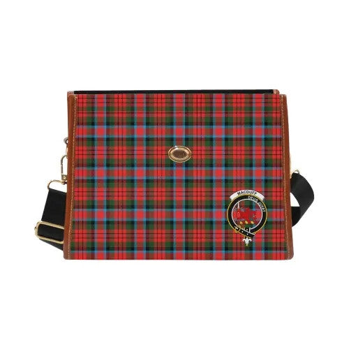 Scottish MacDuff Clan Crest Tartan Waterproof Canvas Bag Tartan Plaid 2