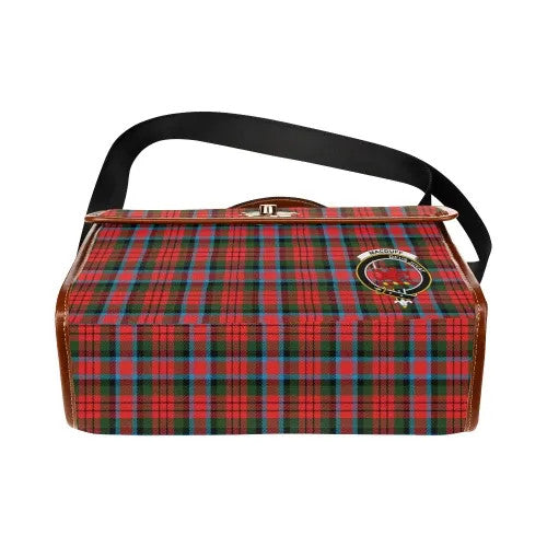 Scottish MacDuff Clan Crest Tartan Waterproof Canvas Bag Tartan Plaid 5