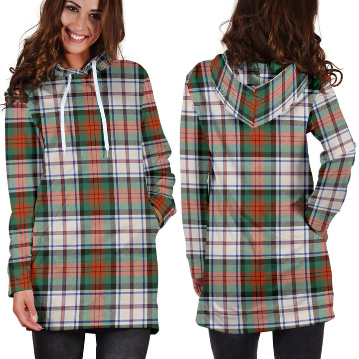Scottish MacDuff Dress Ancient Clan Tartan Hoodie Dress