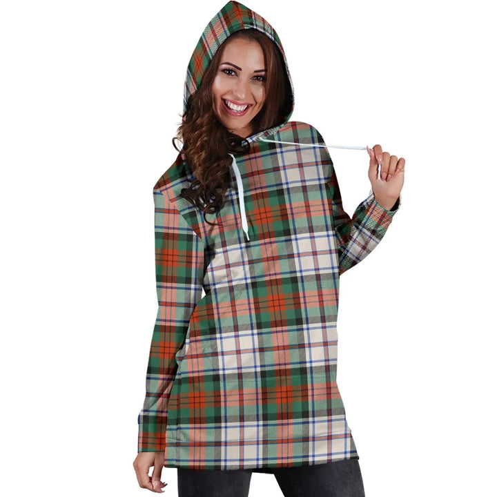 Scottish MacDuff Dress Ancient Clan Tartan Hoodie Dress