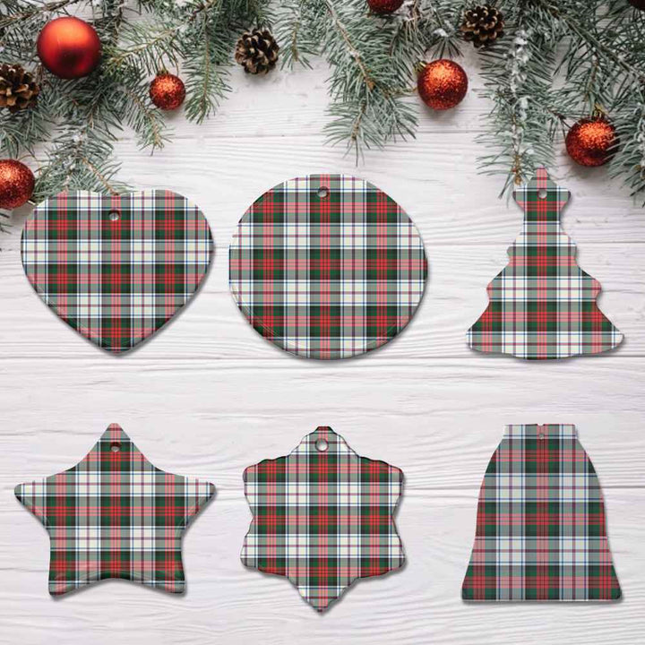 Scottish MacDuff Dress Modern Clan Tartan Ceramic Ornament All Tartan Plaid