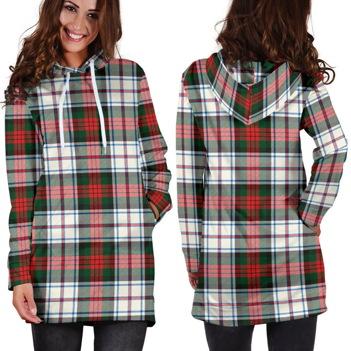 Scottish MacDuff Dress Modern Clan Tartan Hoodie Dress