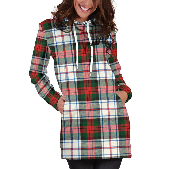 Scottish MacDuff Dress Modern Clan Tartan Hoodie Dress