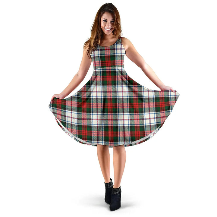 Scottish MacDuff Dress Modern Clan Tartan Women Midi Dress