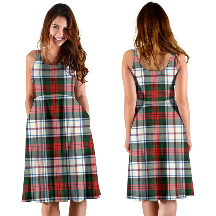 Scottish MacDuff Dress Modern Clan Tartan Women Midi Dress