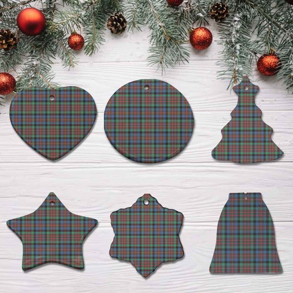 Scottish MacDuff Hunting Ancient Clan Tartan Ceramic Ornament All Tartan Plaid