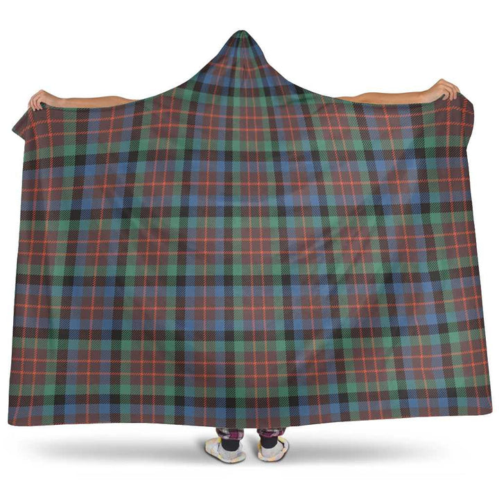 Scottish MacDuff Hunting Ancient Clan Tartan Hooded Blanket Tartan Plaid 1