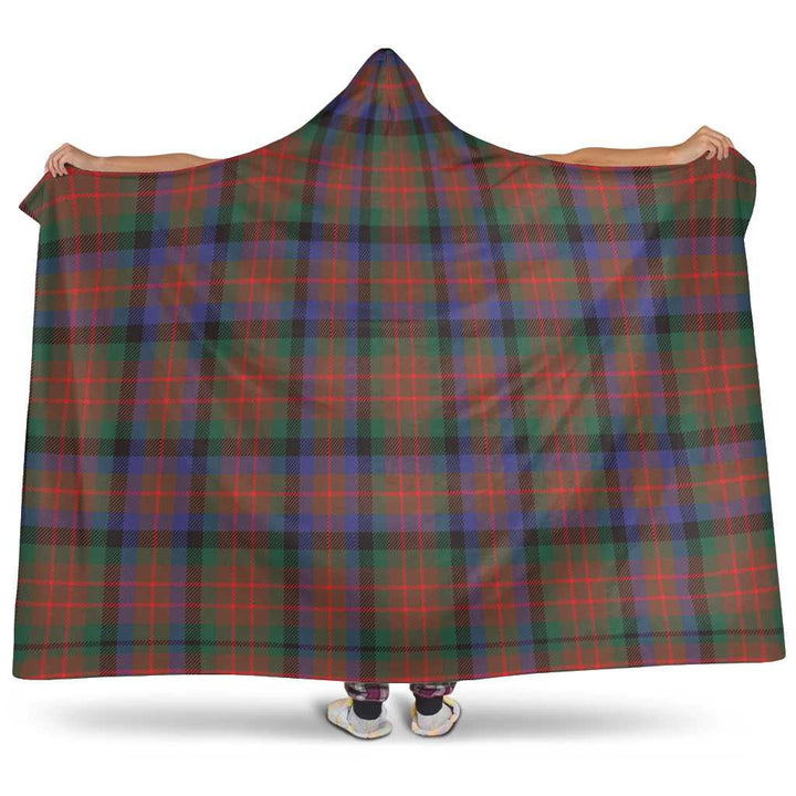 Scottish MacDuff Hunting Modern Clan Tartan Hooded Blanket Tartan Plaid 1
