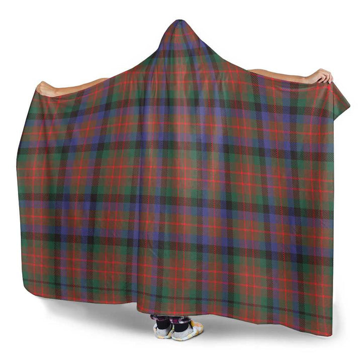 Scottish MacDuff Hunting Modern Clan Tartan Hooded Blanket Tartan Plaid 3
