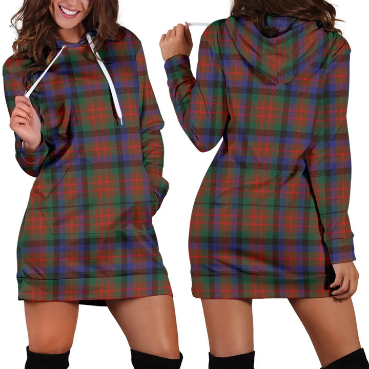 Scottish MacDuff Hunting Modern Clan Tartan Hoodie Dress