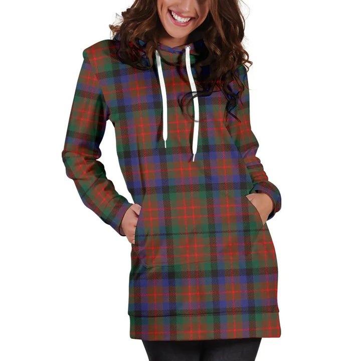 Scottish MacDuff Hunting Modern Clan Tartan Hoodie Dress