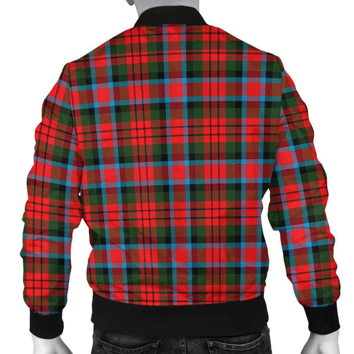 Scottish MacDuff Modern Clan Tartan Bomber Jacket Tartan Plaid 3
