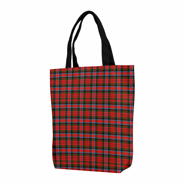 Scottish MacDuff Modern Clan Tartan Canvas Bag With Shoulder Strap Tartan Plaid 1