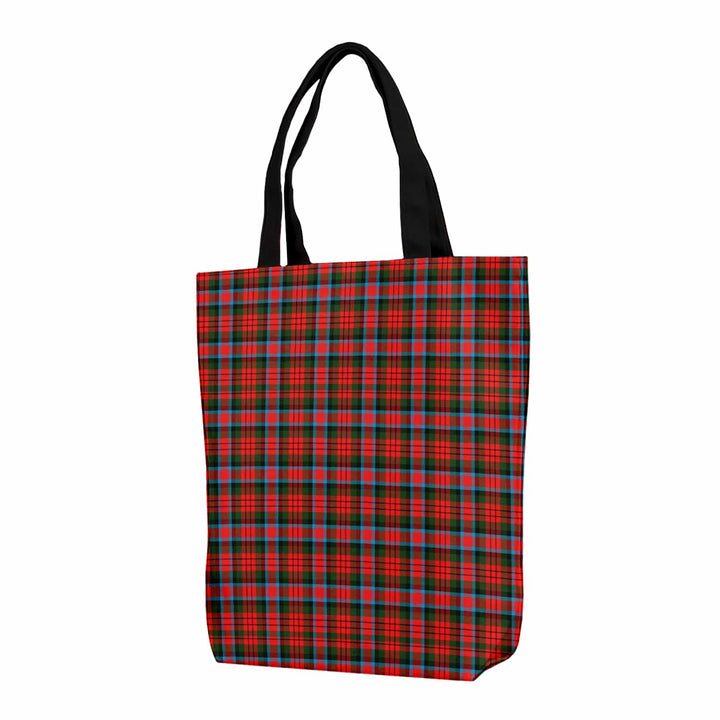 Scottish MacDuff Modern Clan Tartan Canvas Bag With Shoulder Strap Tartan Plaid 1