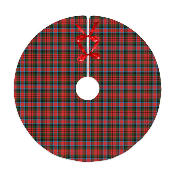 Scottish MacDuff Modern Clan Tartan Christmas Tree Skirt No Tassels 1 Tartan Plaid
