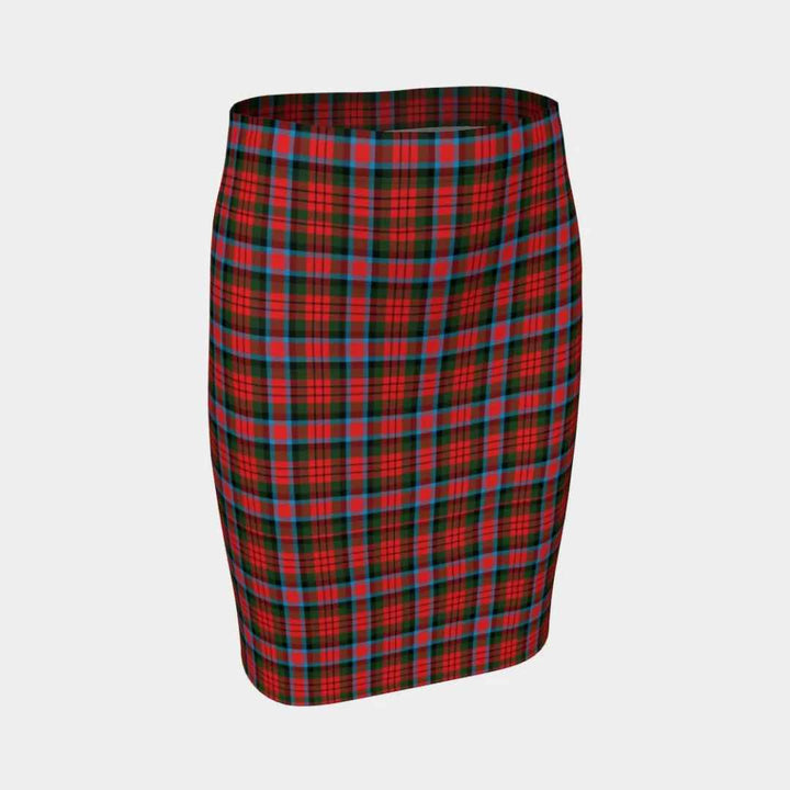 Scottish MacDuff Modern Clan Tartan Fitted Skirt Tartan Plaid 1