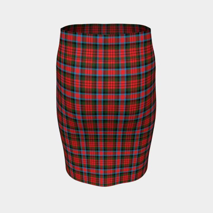 Scottish MacDuff Modern Clan Tartan Fitted Skirt Tartan Plaid 4