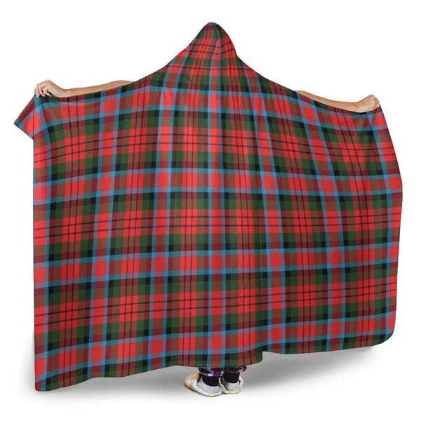 Scottish MacDuff Modern Clan Tartan Hooded Blanket Tartan Plaid 2