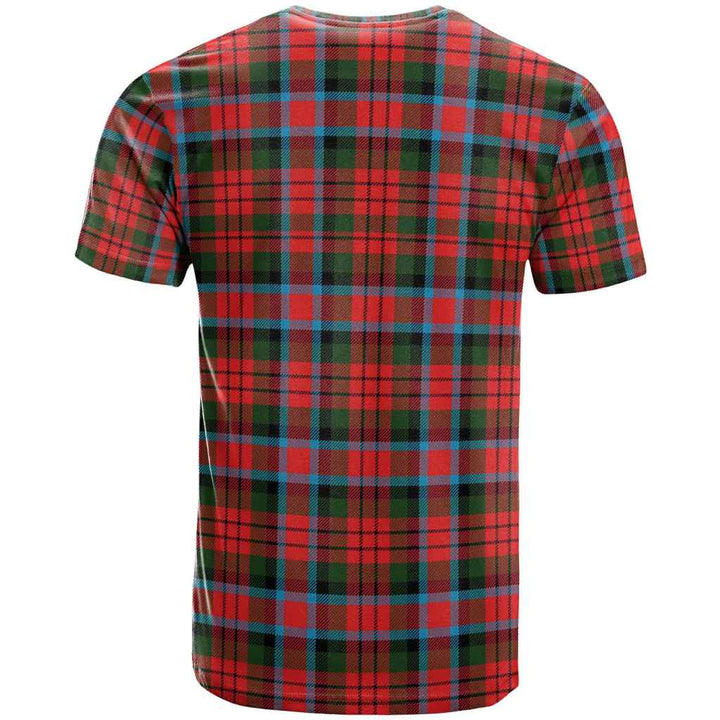 Scottish MacDuff Modern Clan Tartan T-Shirt Back Side Tartan Plaid