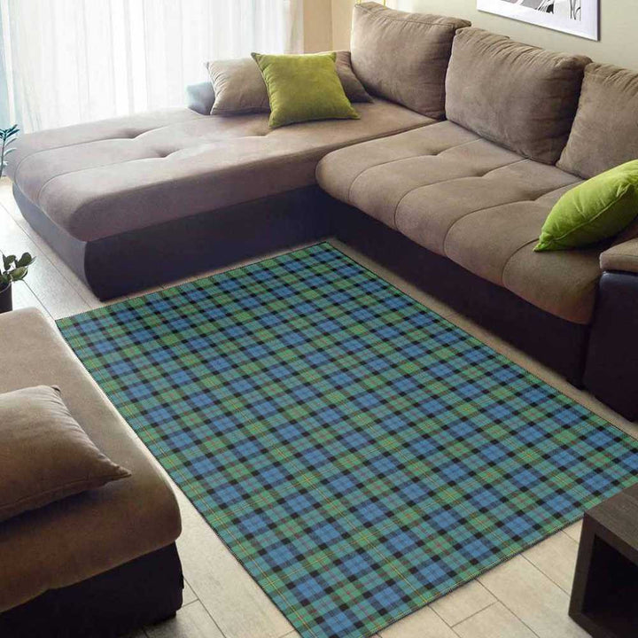 Scottish MacEwen Ancient Clan Tartan Area Rug Tartan Plaid 2