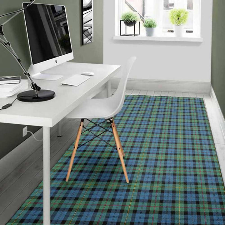 Scottish MacEwen Ancient Clan Tartan Area Rug Tartan Plaid 4