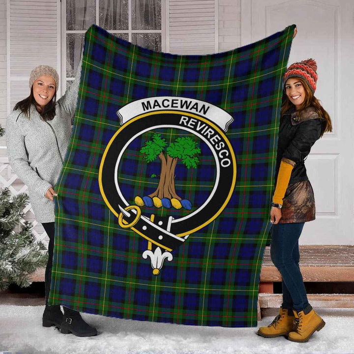 Scottish MacEwen Clan Crest Tartan Blanket Tartan Plaid 5
