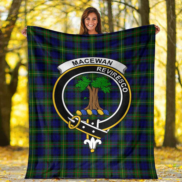 Scottish MacEwen Clan Crest Tartan Blanket Tartan Plaid 6