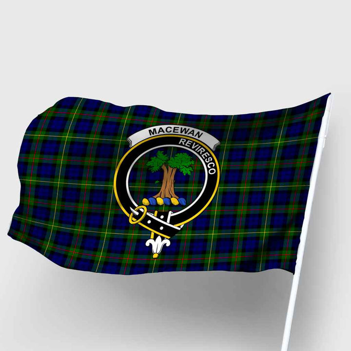 Scottish MacEwen Clan Crest Tartan Flag Parade Tartan Plaid 2