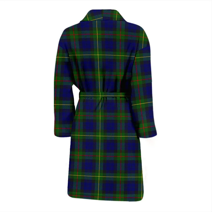 Scottish MacEwen Modern Clan Tartan Bathrobe 2