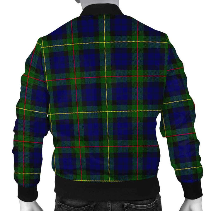 Scottish MacEwen Modern Clan Tartan Bomber Jacket Tartan Plaid 3