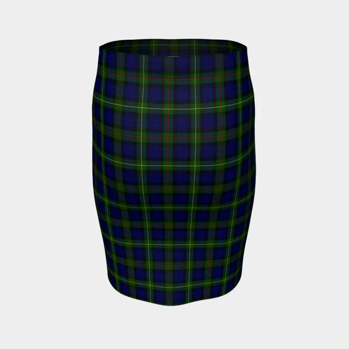 Scottish MacEwen Modern Clan Tartan Fitted Skirt Tartan Plaid 4