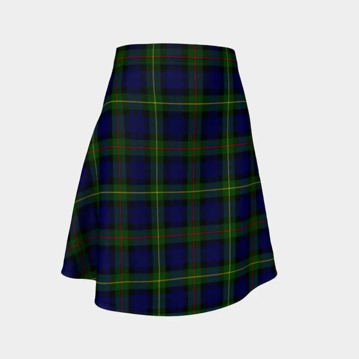 Scottish MacEwen Modern Clan Tartan Flare Skirt Tartan Plaid 1