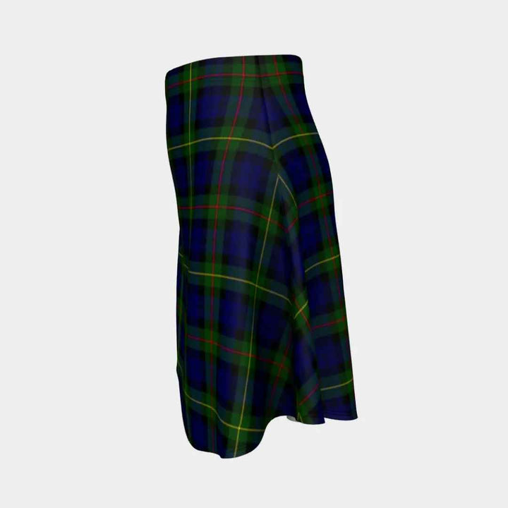 Scottish MacEwen Modern Clan Tartan Flare Skirt Tartan Plaid 2