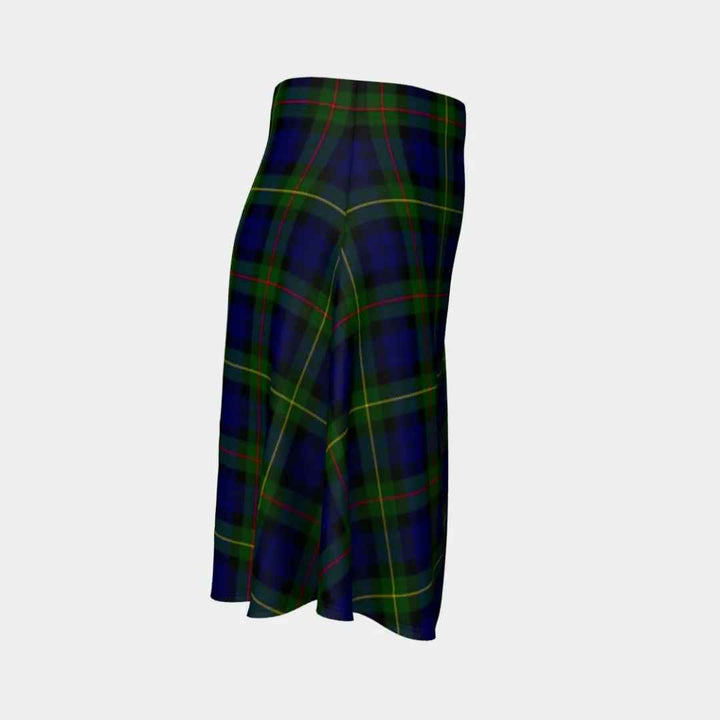 Scottish MacEwen Modern Clan Tartan Flare Skirt Tartan Plaid 3