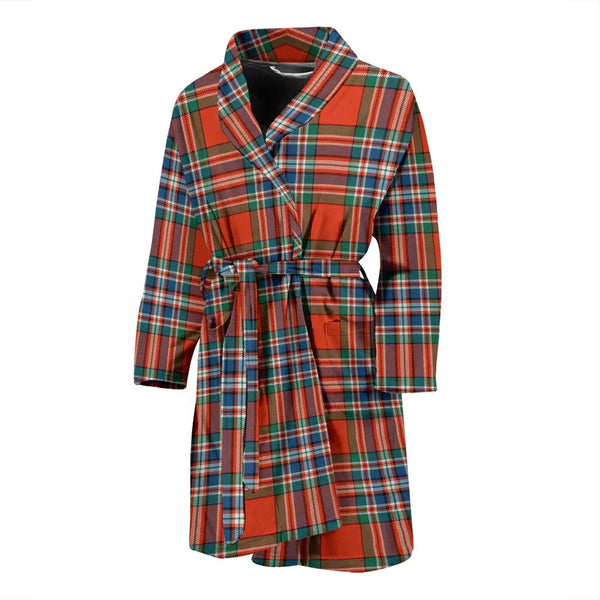 Scottish MacFarlane Ancient Clan Tartan Bathrobe 2